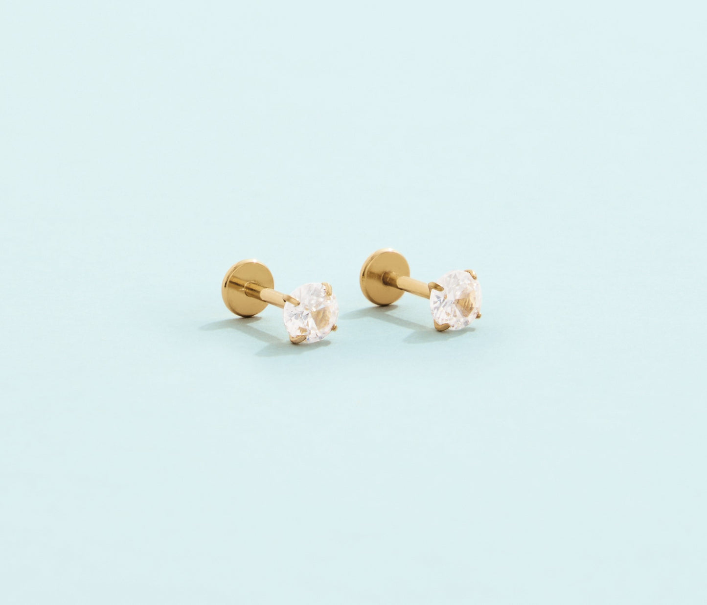 Spot On Flat Back Stud Earrings
