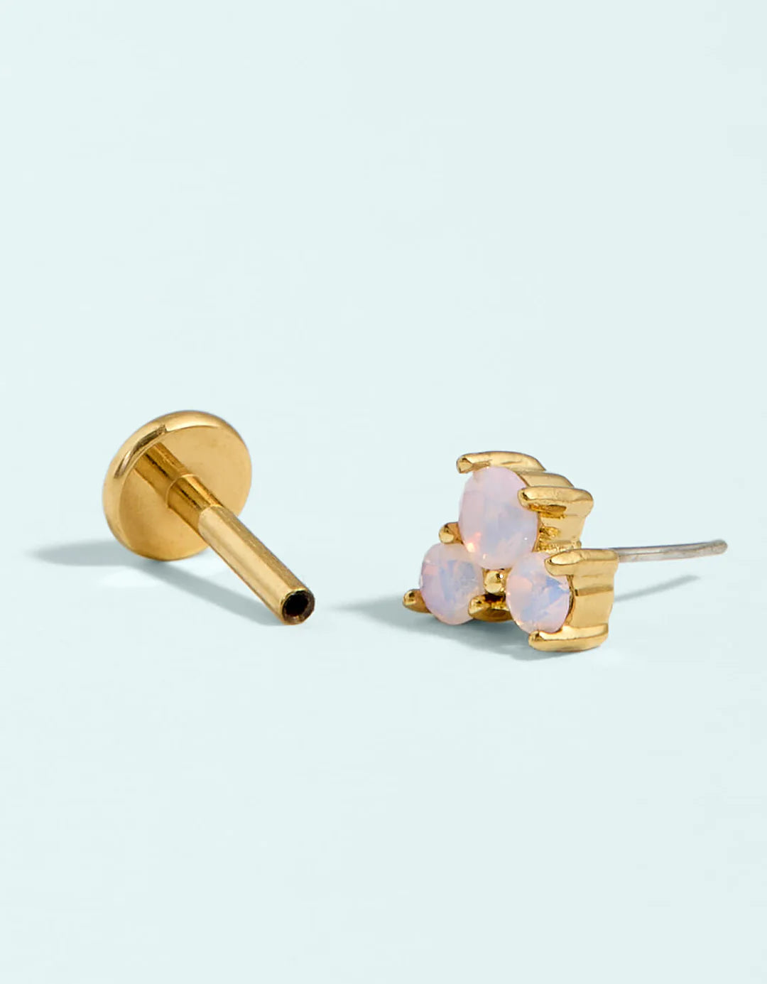 Bubbles Flat Back Stud Earrings