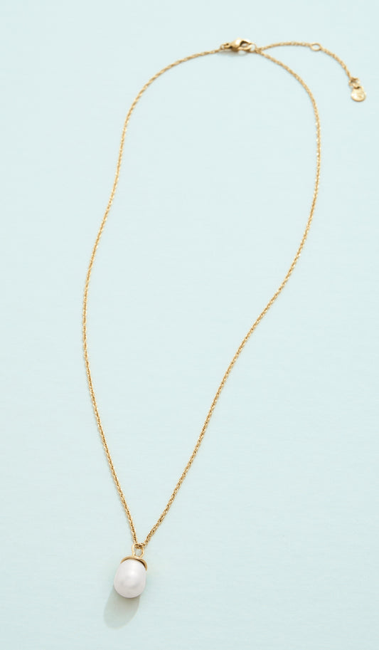 Bluffton Pearl Necklace 18" Pearl