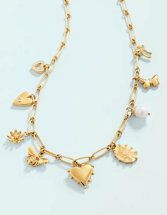 Sweet Charm Necklace 18"