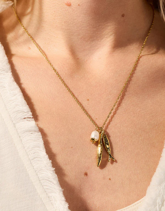 Sardines Necklace - 18"