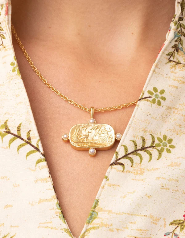 Salt Marsh Necklace 18"