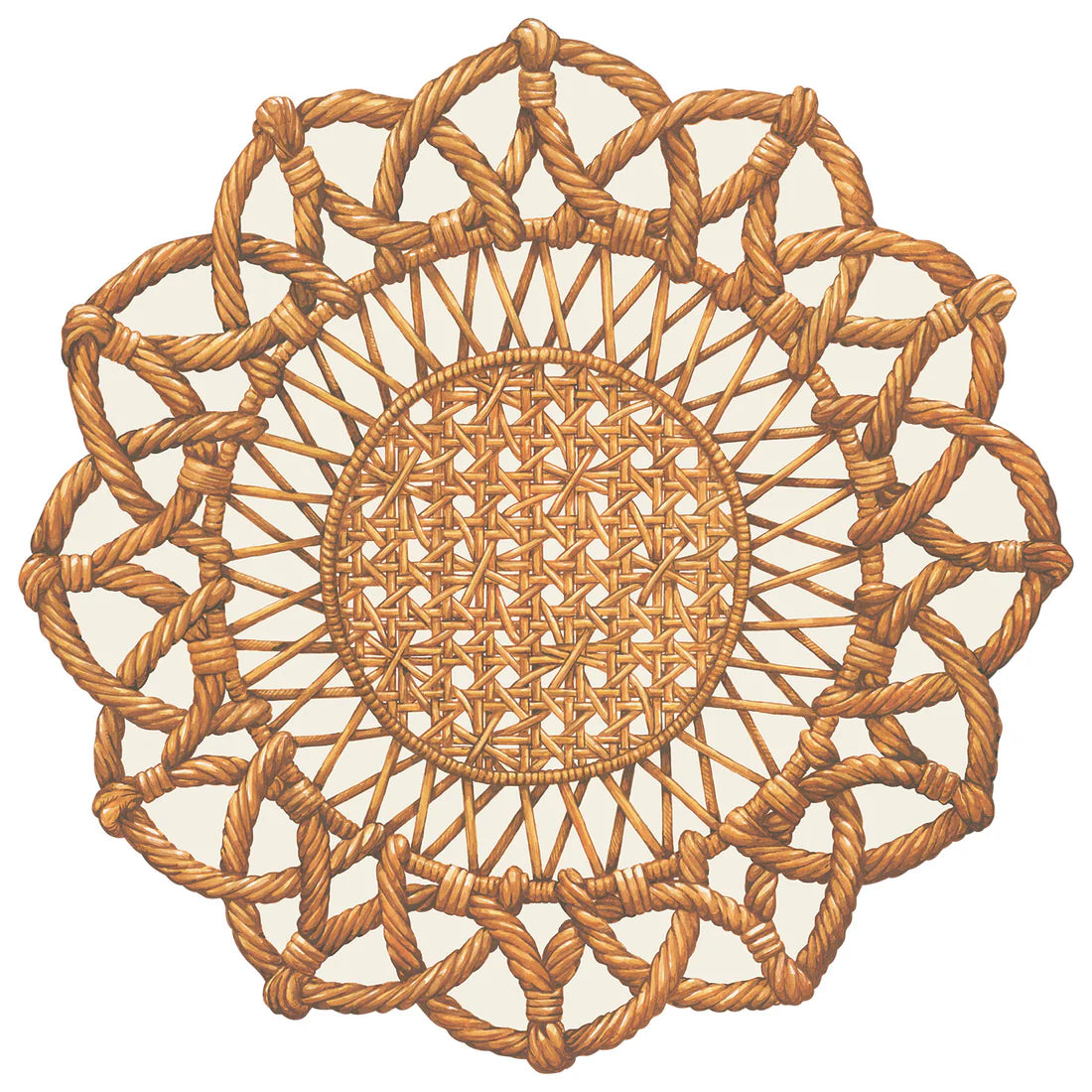 Rattan Weave Placemats