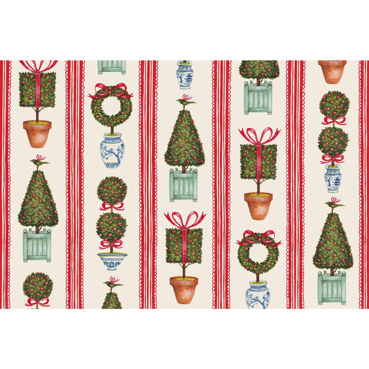 Holiday Topiary Placemat