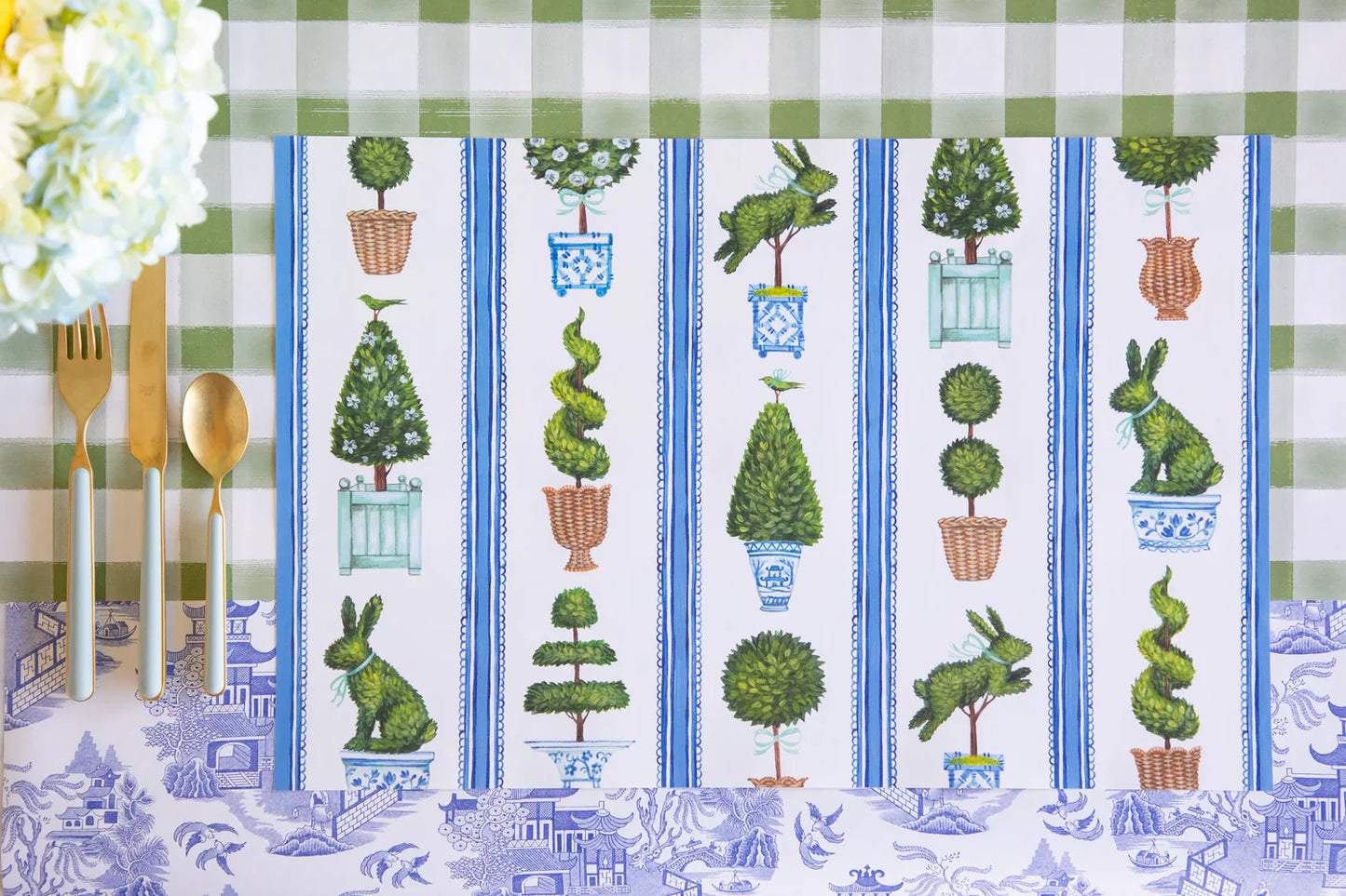 Spring Topiary Placemats