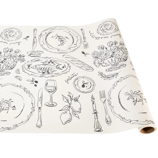 Paper Table Runner-Dinner Party