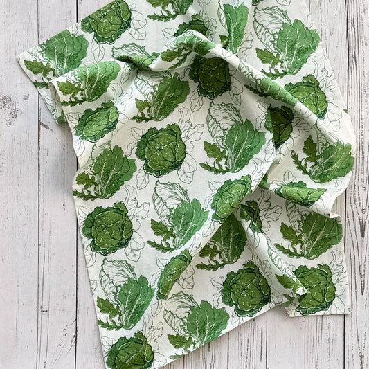 Lettuce Floursack Kitchen Towel