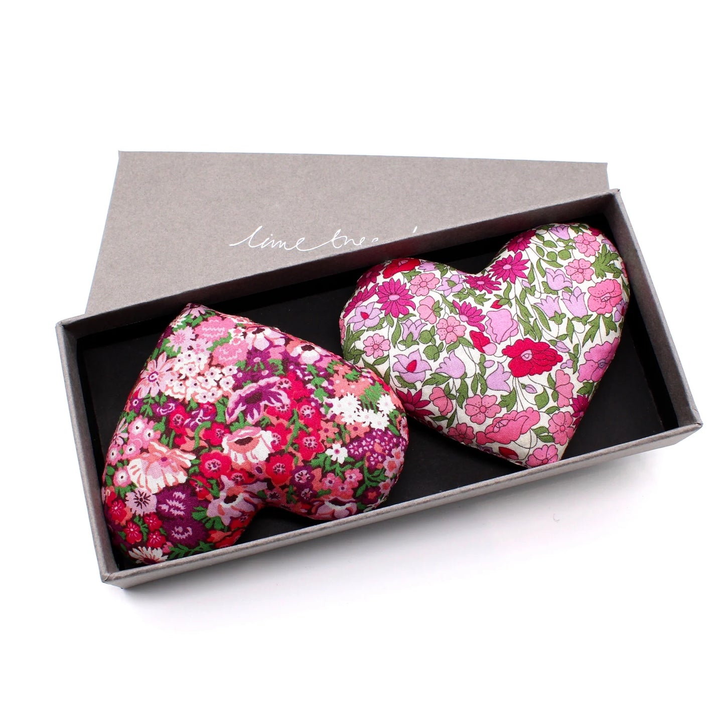 Box of 2 Lavender Hearts - Heart & Soul