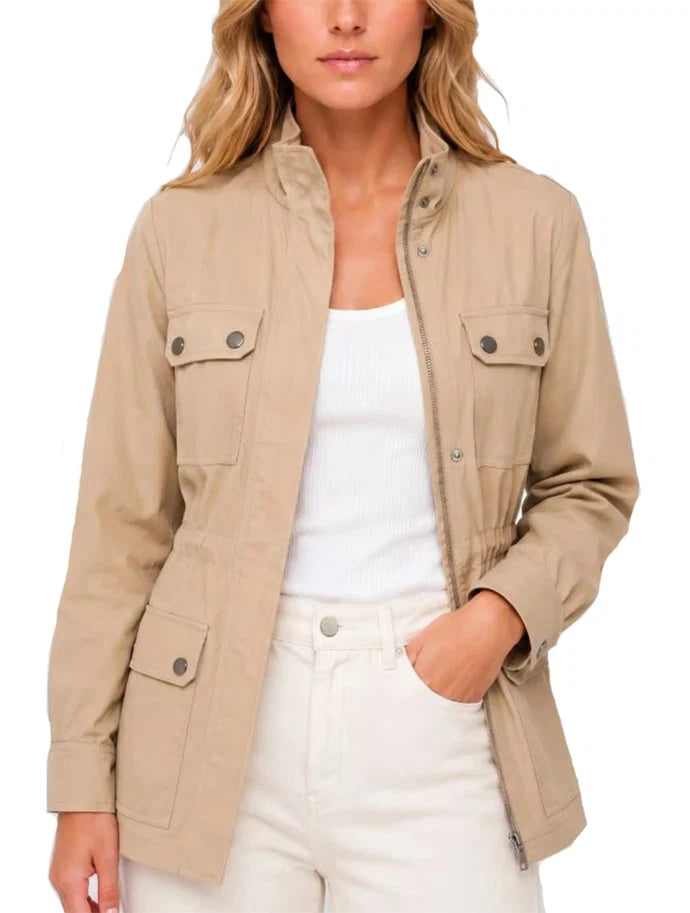 Liverpool Utility Jacket- Harvest Khaki