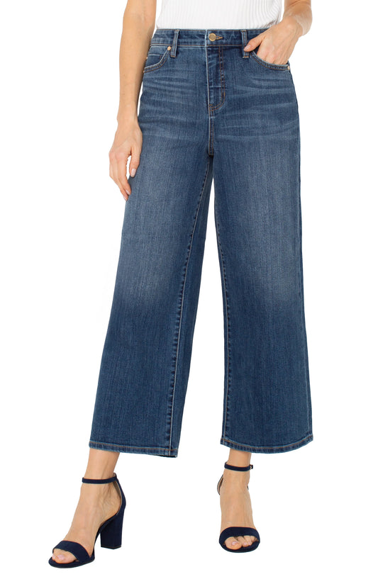 Stride Hi-rise Wide Leg Crop Wabash