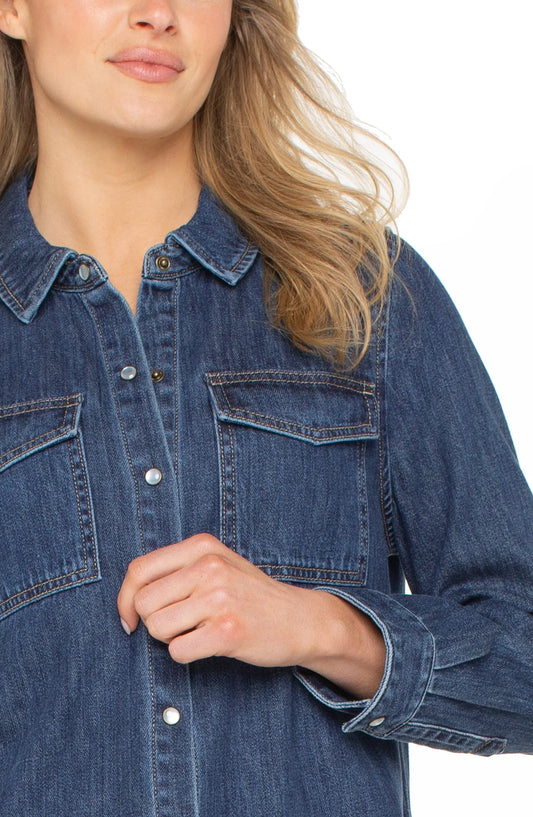 Button Down Shirt With Pockets North Shore