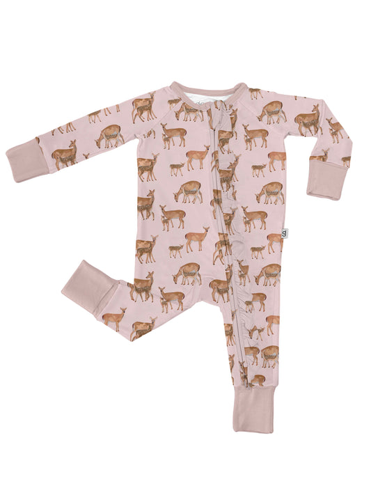 LS Zip PJ- Does & Fawns