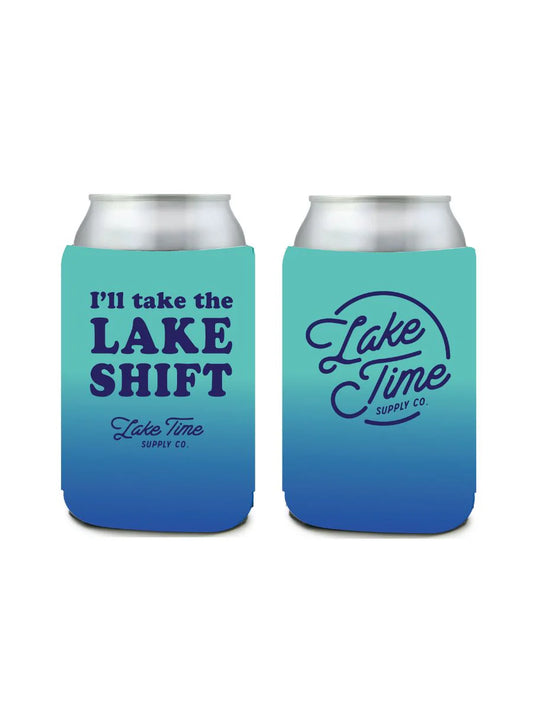 Lake Shift Short Neoprene Koozie