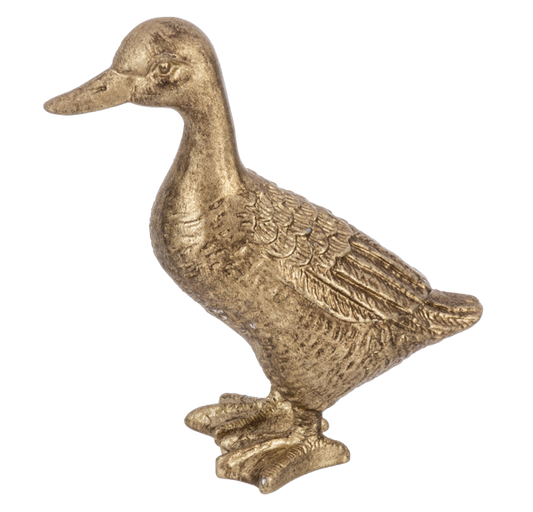 Pewter Duck Figurine