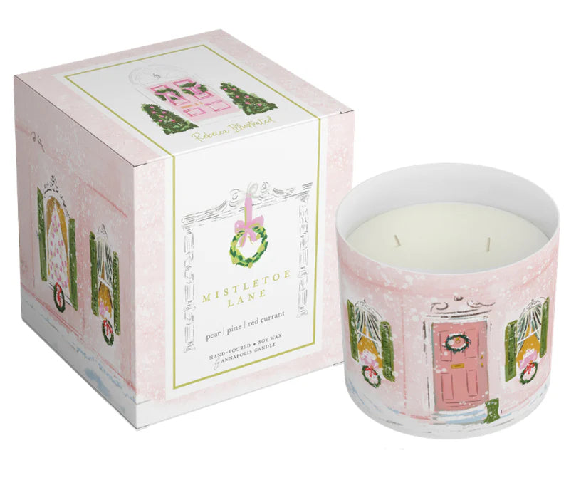 Mistletoe Lane 2-Wick Boxed Candle