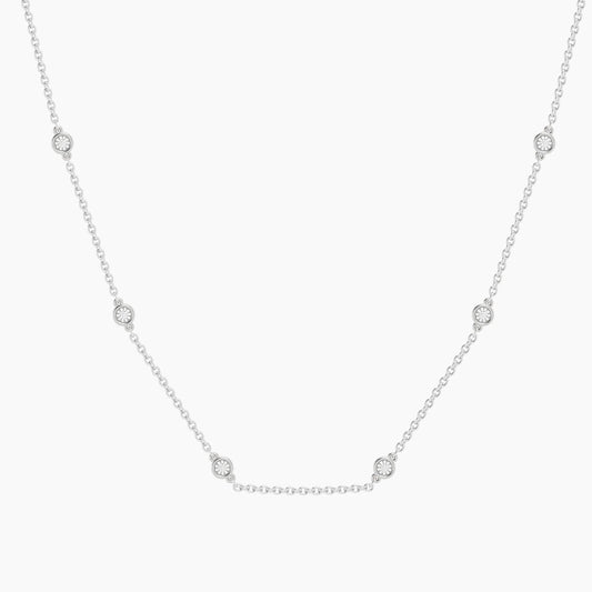 In the Loop Chain Necklace - Silver