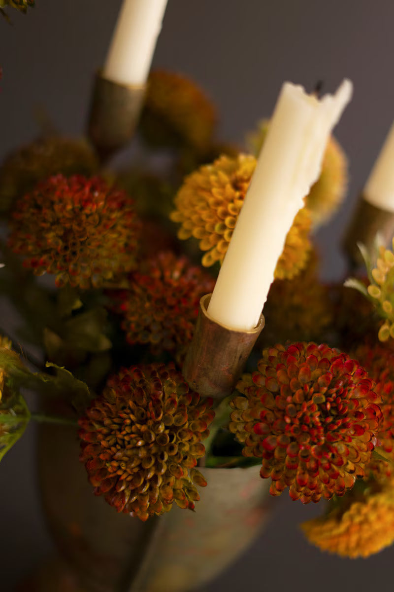 Taper Candelabras with Planters