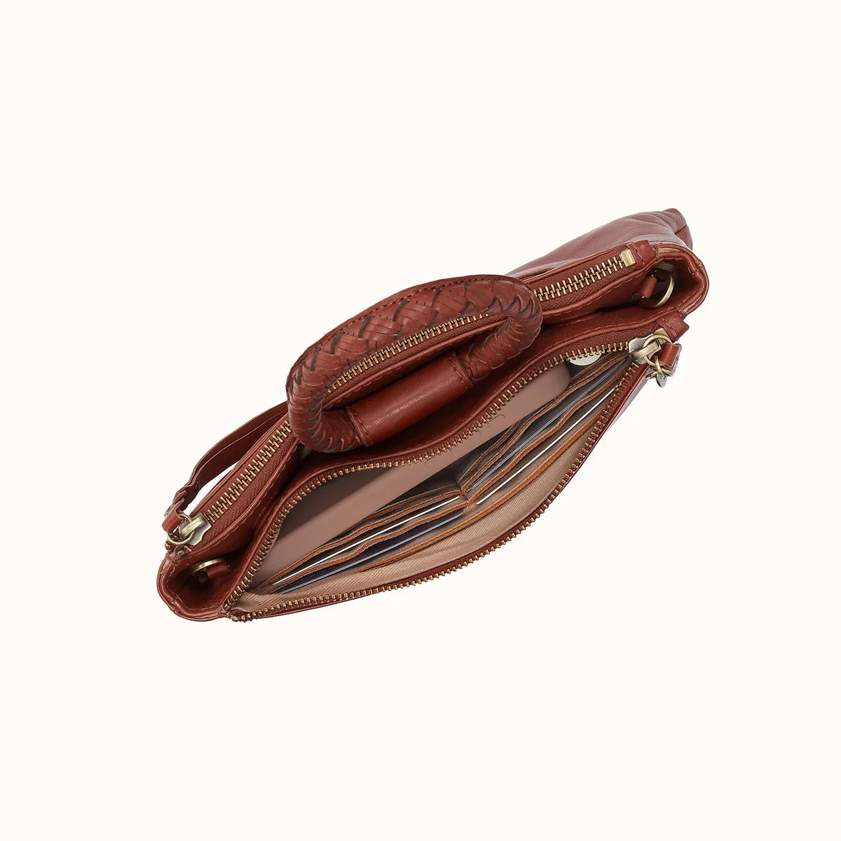 Sable Crossbody - Kindling Brown