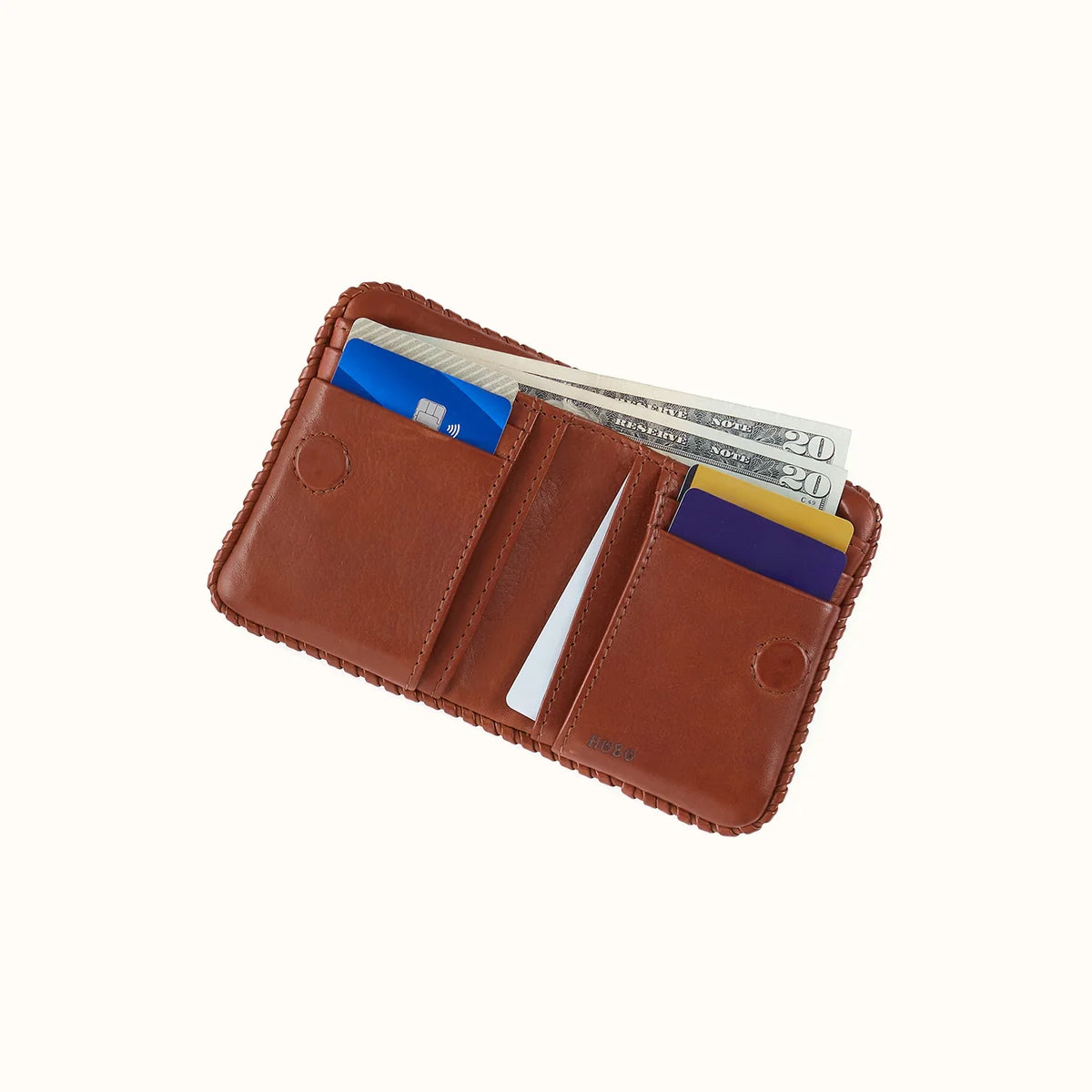 Lumen Mini Wallet - Kindling Brown
