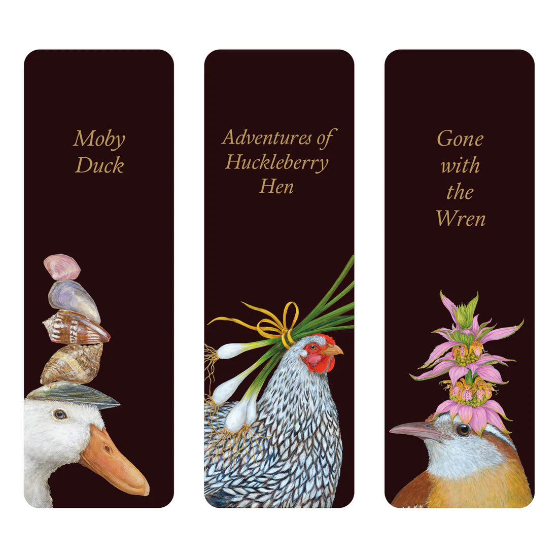 Classic Novels Bookmarks Set of 3