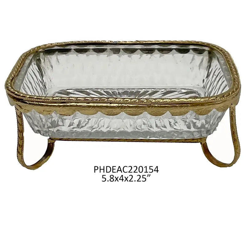 Antique Gold Soap Dish