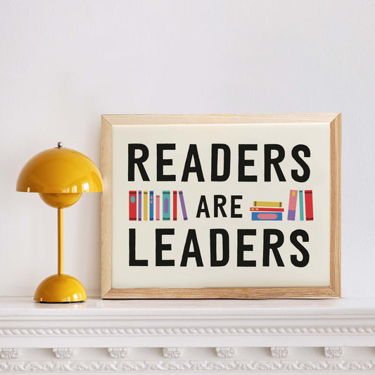 Readers are Leaders Framed Print