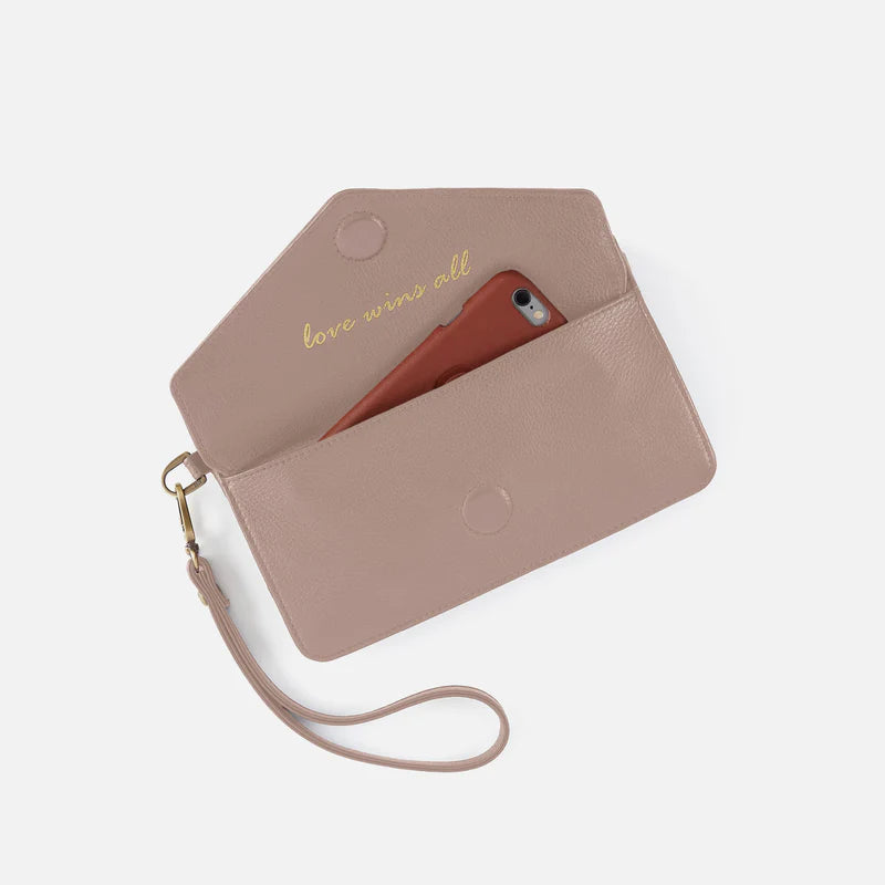 Goldie Wristlet Warm Adobe