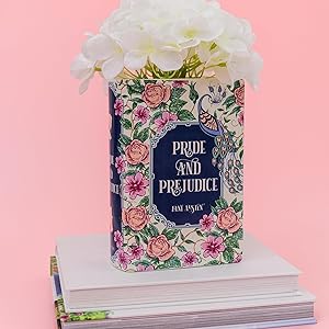 Pride and Prejudice Book Vase