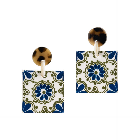 Madre Block Earring