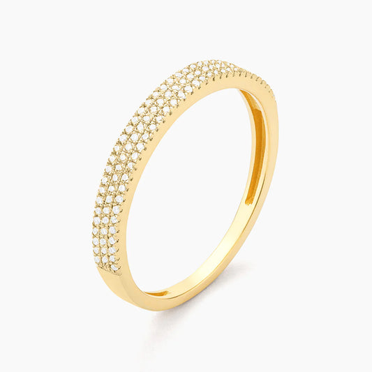 Triple Row Stackable Ring