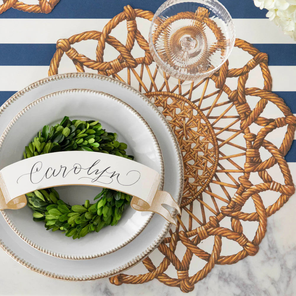 Rattan Weave Placemats