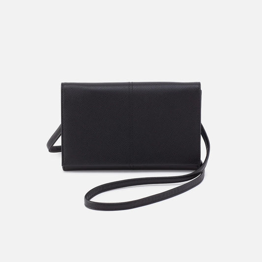 Essential Wallet Crossbody-Black