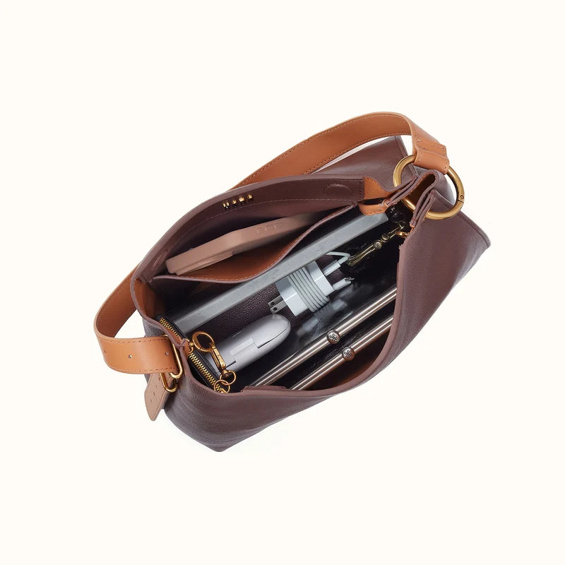 Rayna Shoulder Bag - Dark Earth