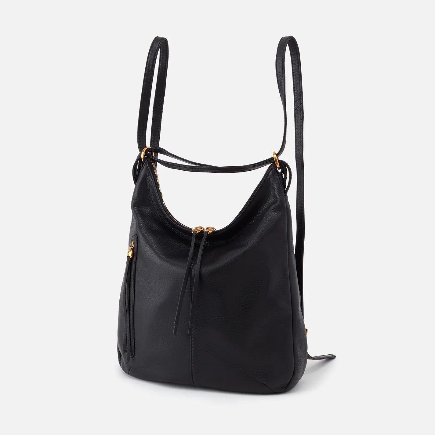 Merrin Backpack/Shoulder Bag - Black