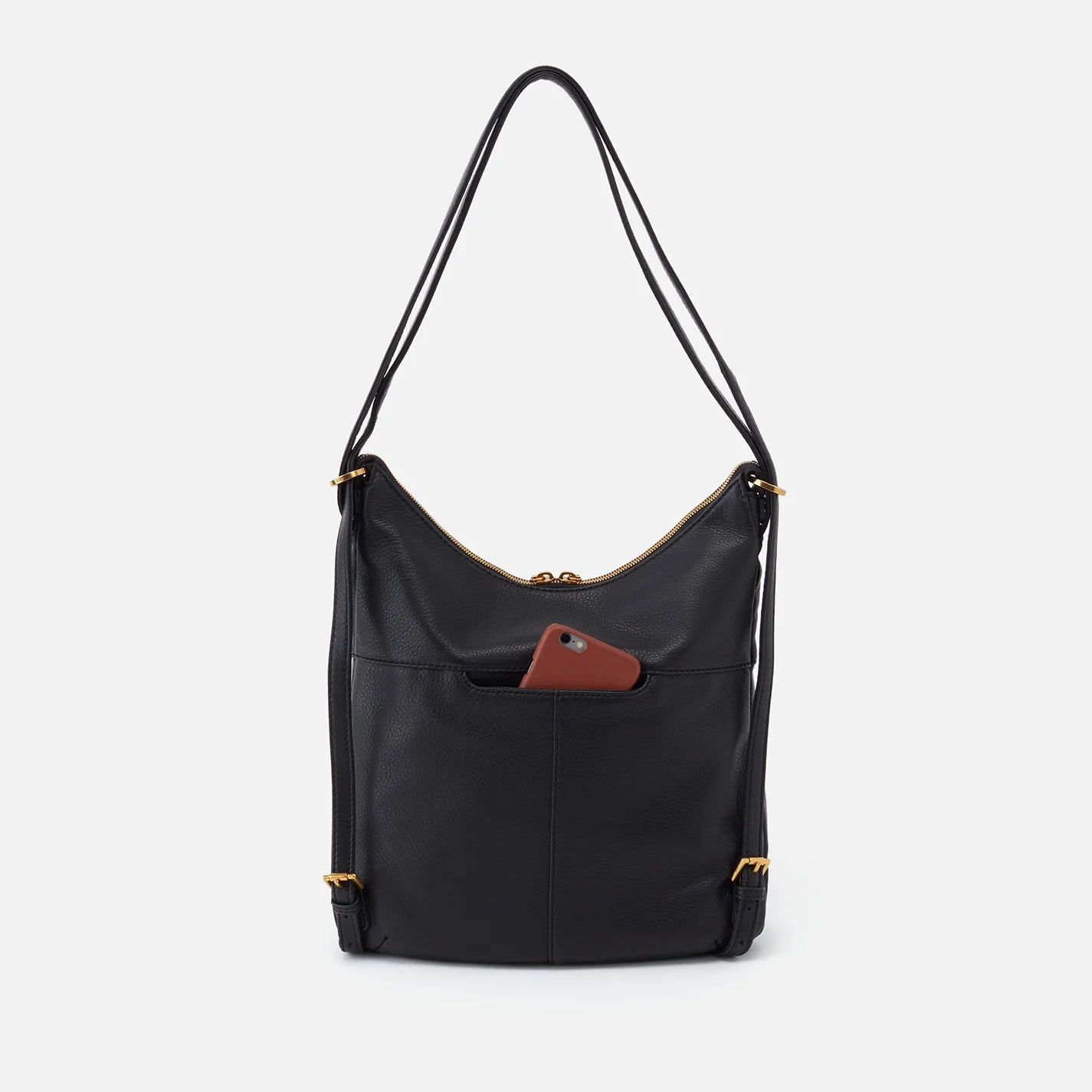 Merrin Backpack/Shoulder Bag - Black