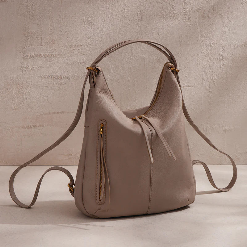 Merrin Backpack/Shoulder Bag Taupe