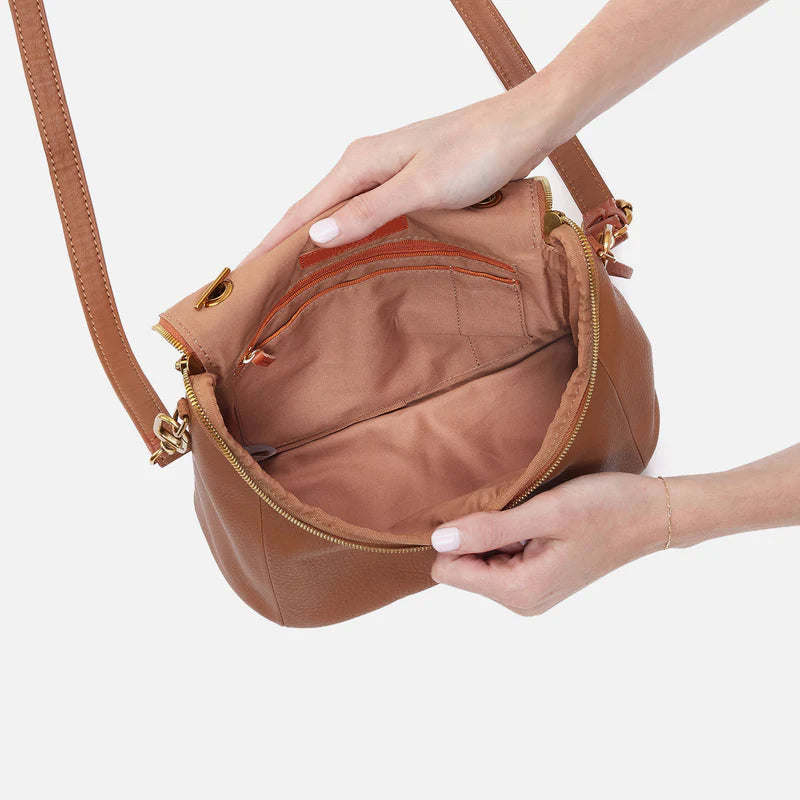 Fern Top Handle Satchel - Warm Honey
