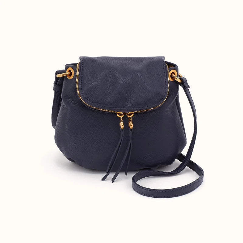 Fern Zip-Flap Crossbody - Ink Navy