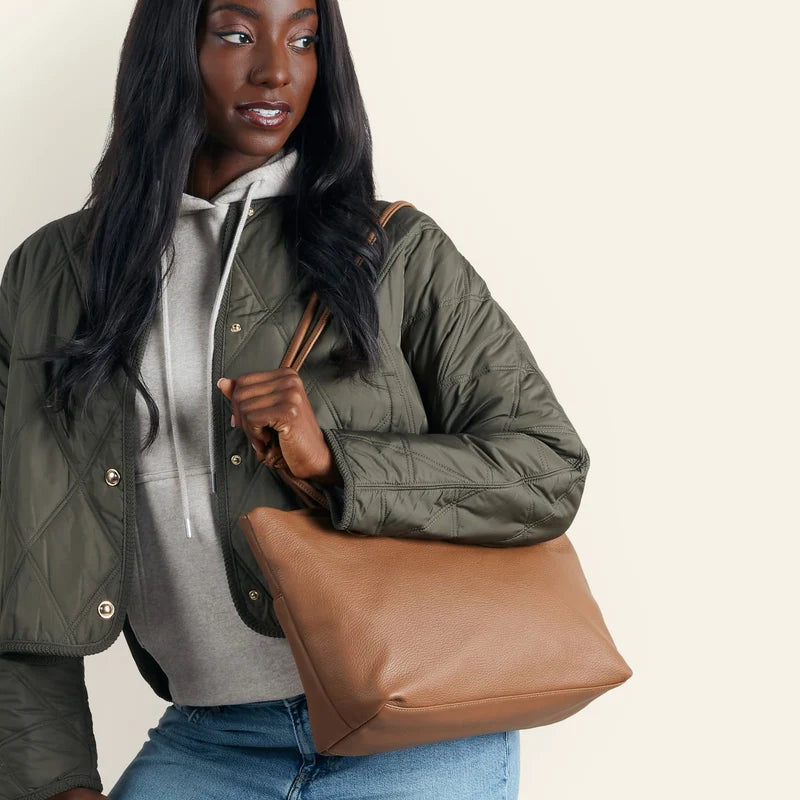 Studio Softie Tote Timber Brown