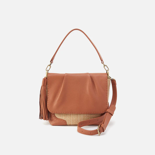 Harley Convertible Shoulder Bag Woven Straw | Natural Straw