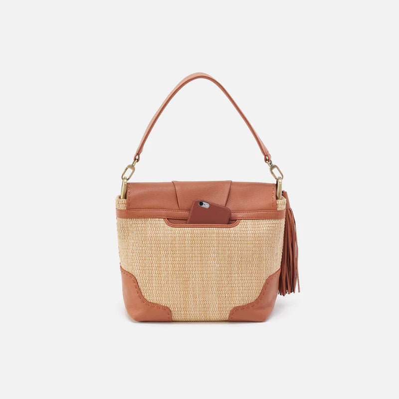 Harley Convertible Shoulder Bag Woven Straw | Natural Straw