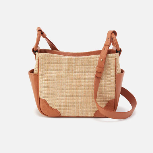 Sheila Crossbody Woven Straw | Natural Straw