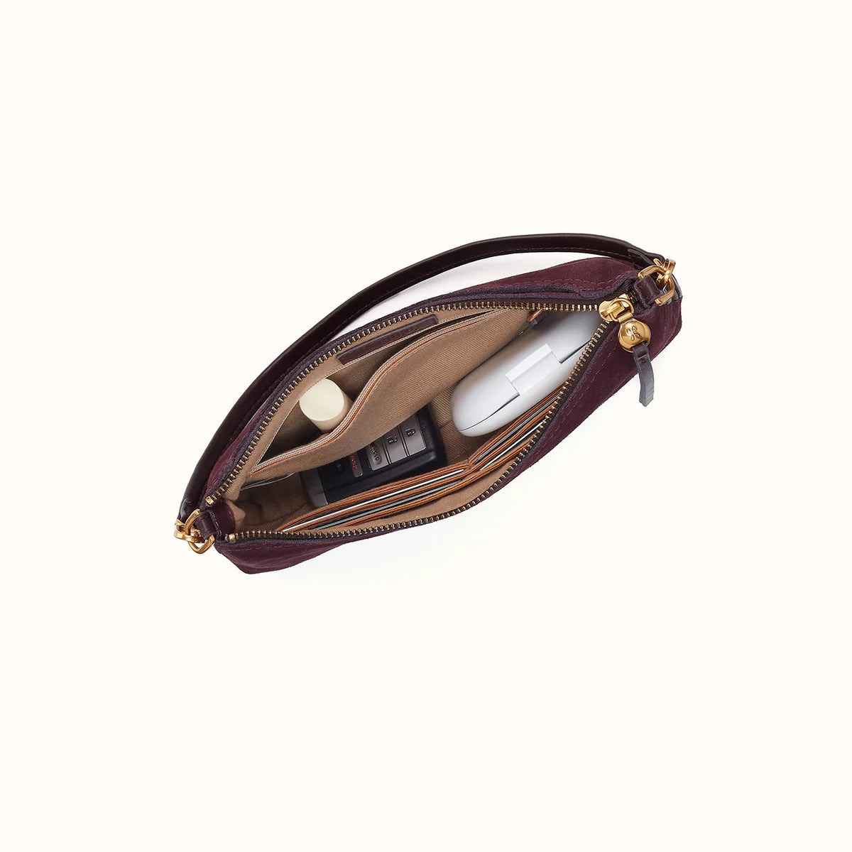 Darcy Crossbody - Dark Cherry