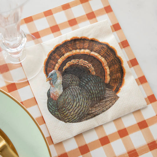 Heritage Turkey Cocktail Napkins