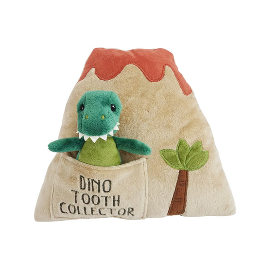 Mon Ami Dino Island Fairy Tooth Fairy Pillow Set