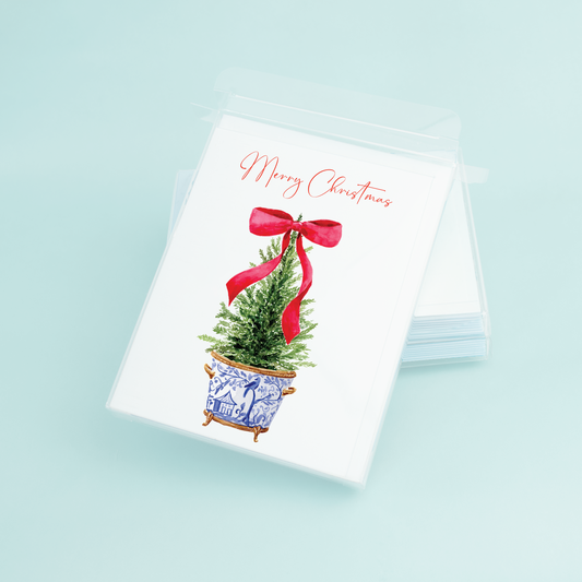 Ginger Pot Boxed Christmas Card Set