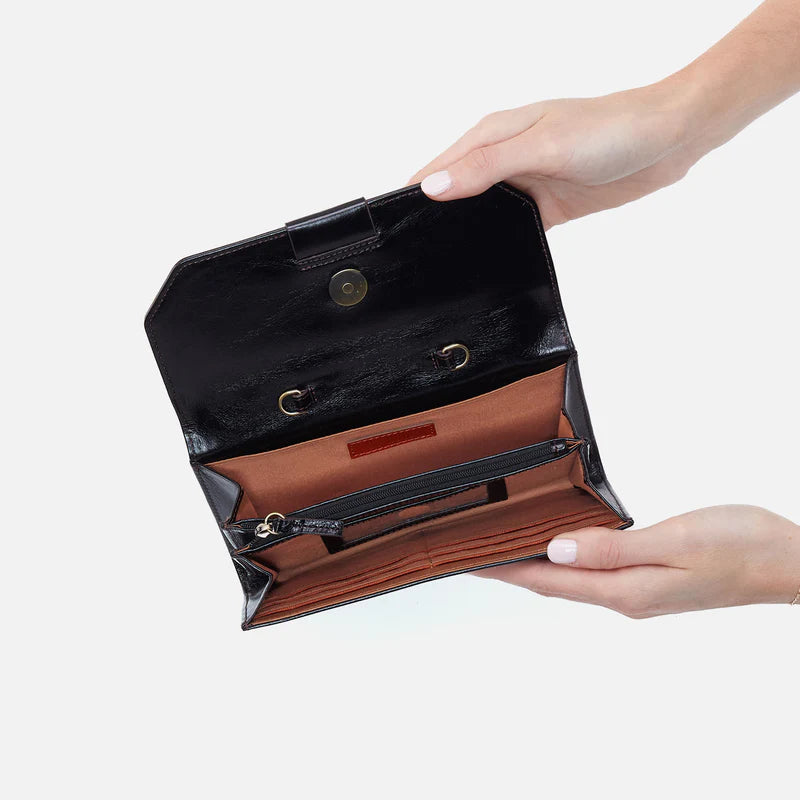 Romy Wallet Crossbody Black