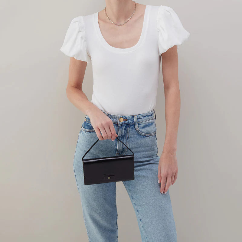 Romy Wallet Crossbody Black