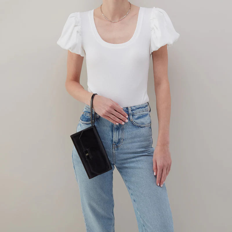 Romy Wallet Crossbody Black