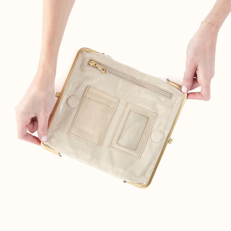 Lauren Clutch-Wallet - Sand Shimmer